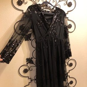 Elegant black dress